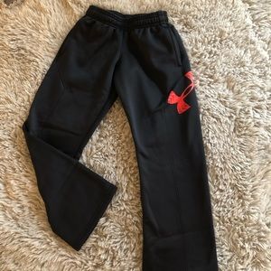 Boys Under Armour fleece pants - size Small